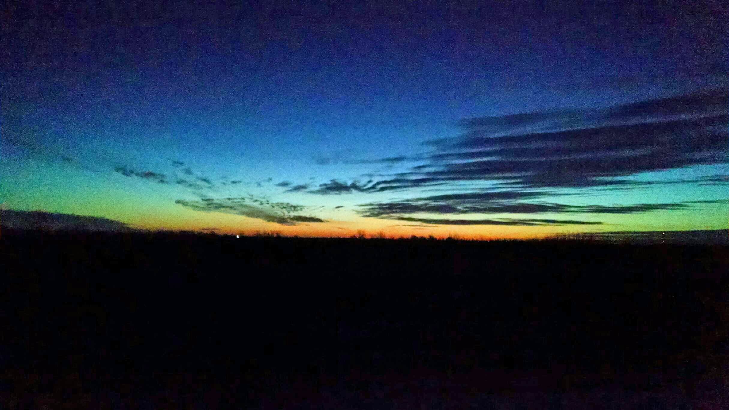 Pre-dawn light near Victoria